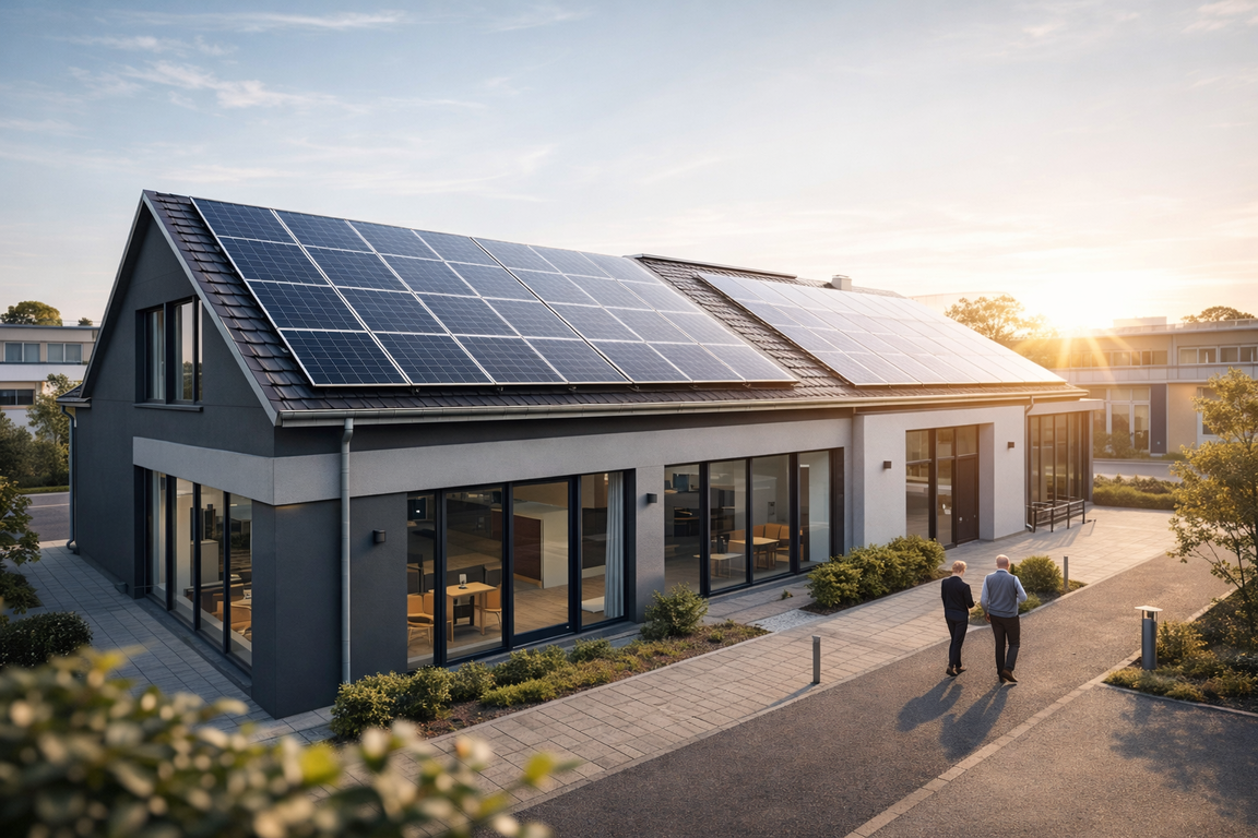 Gewerbeobjekt mit Energielösung
