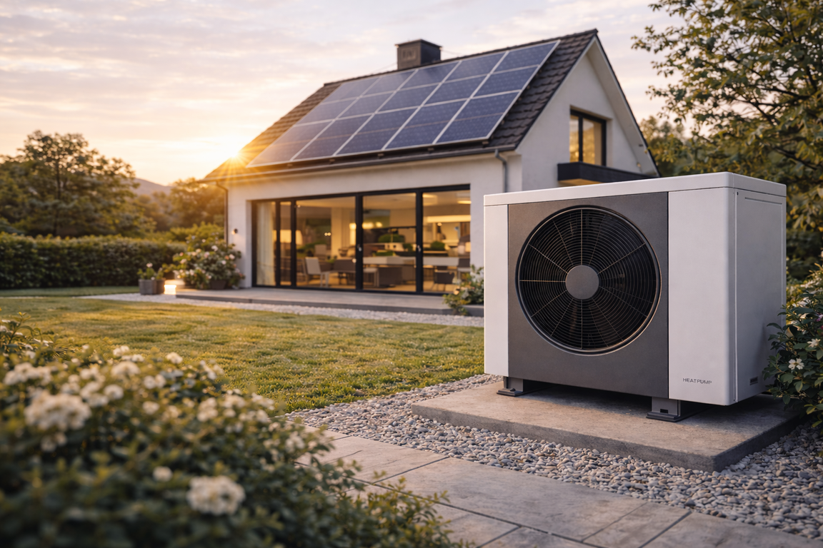 Wohnkomfort mit Wärmepumpe